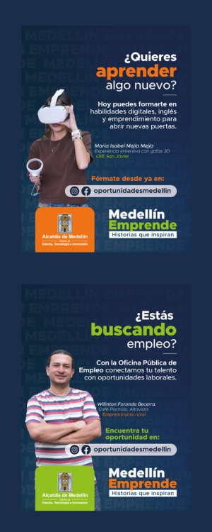 Medellín Emprende - Campaña de la Secretraría de Desarrollo Económico de Medellín