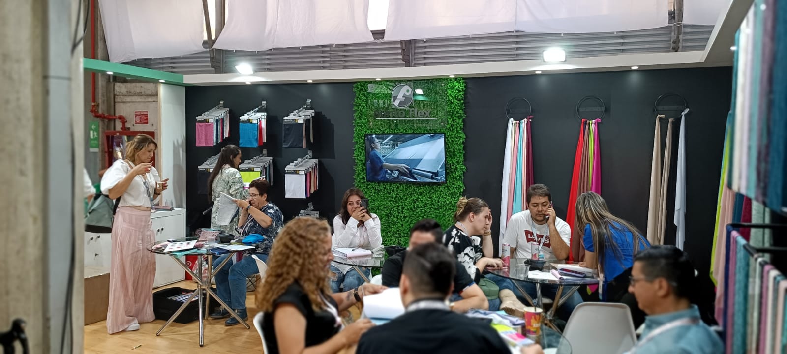 Colombiatex sigue rompiendo sus propias marcas. Logró 27 mil visitantes, el número más alto en su historia