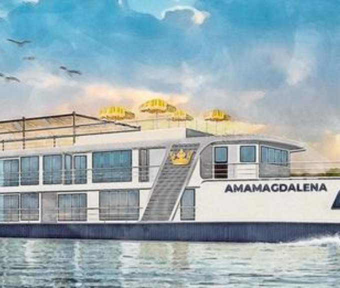 Dos barcos de lujo navegarán el río Magdalena en 2024