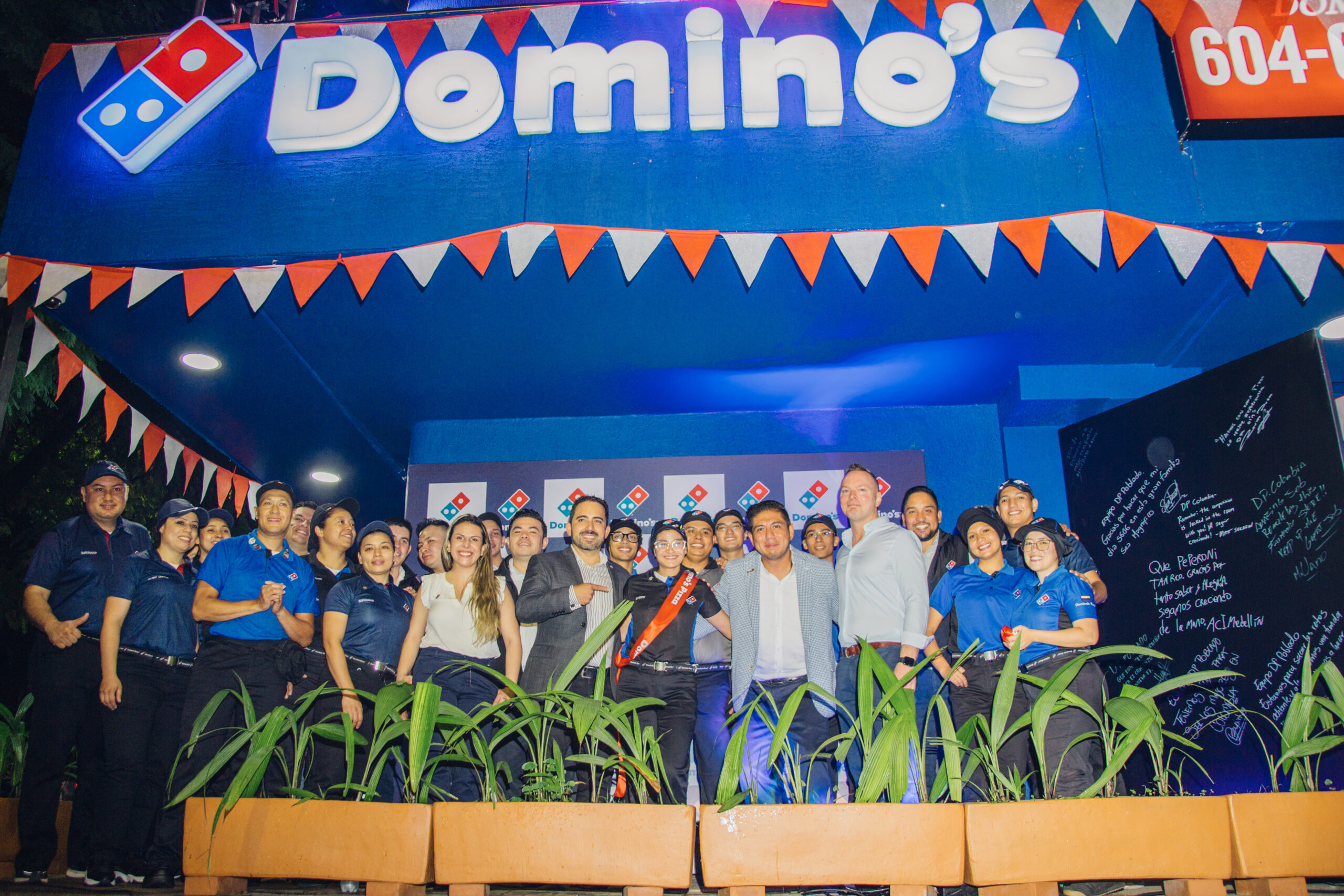 Domino’s Pizza reinaugura su más icónica tienda de Medellín