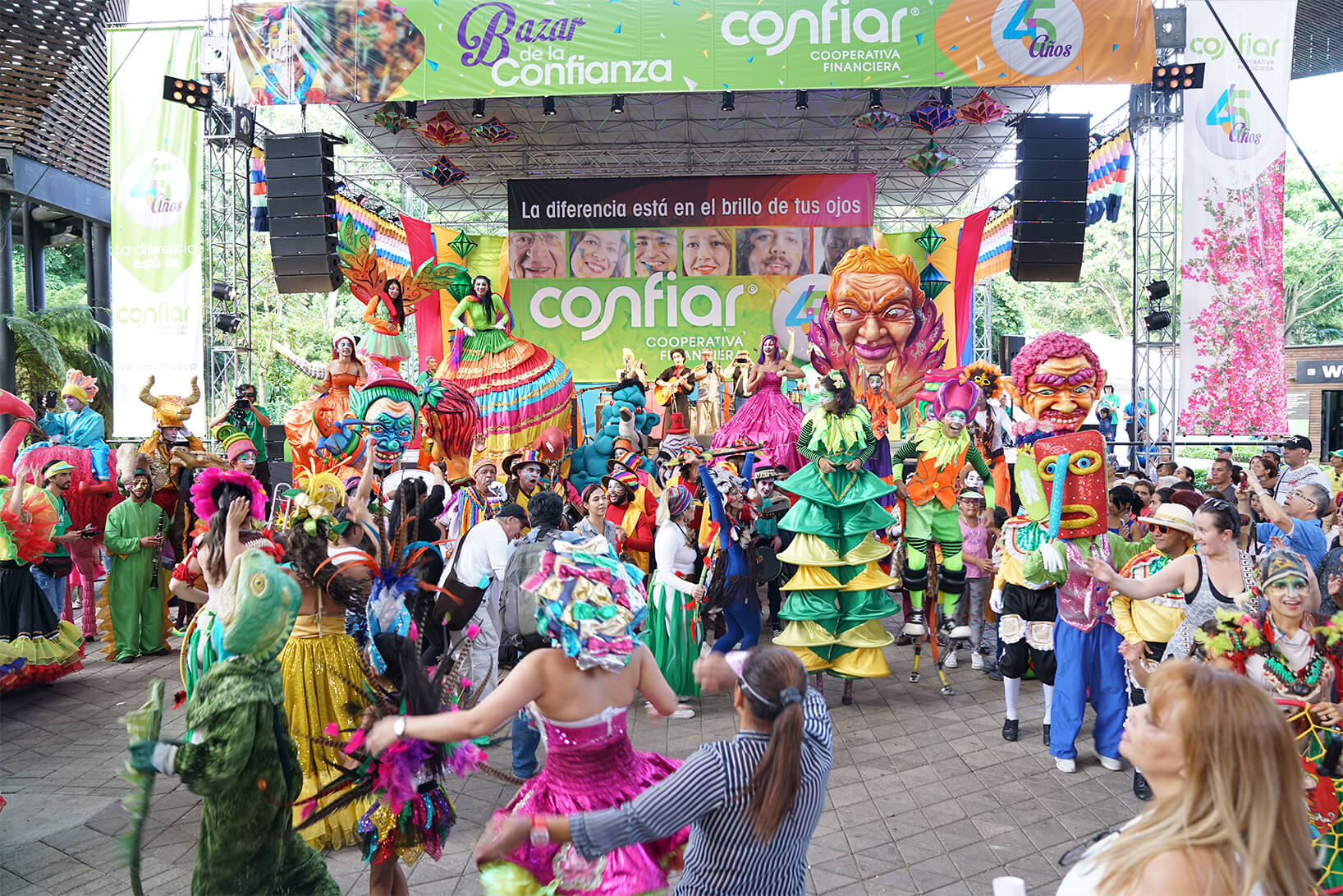 Regresa el Bazar de la Confianza de Confiar Cooperativa Financiera, una celebración de solidaridad y colaboración