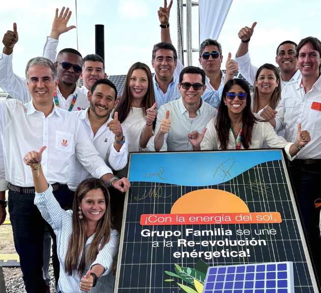 Grupo Familia inauguró su primera granja solar en Colombia