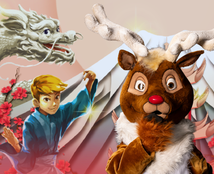 Rudolf y el secreto del Dragón: un viaje para descubrir el significado de la Navidad en El Tesoro
