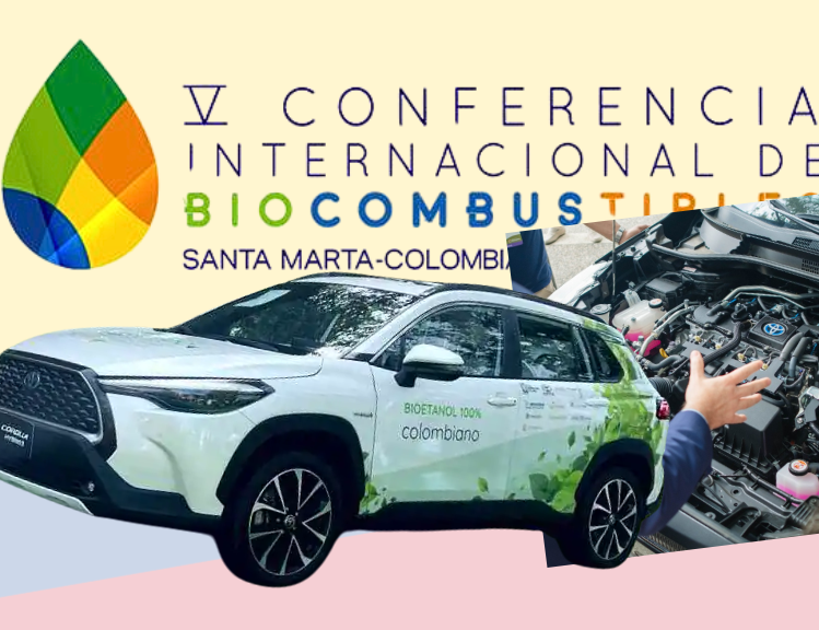 Primer auto híbrido que rueda con bioetanol de caña 100% colombiano se presentó en Santa Marta
