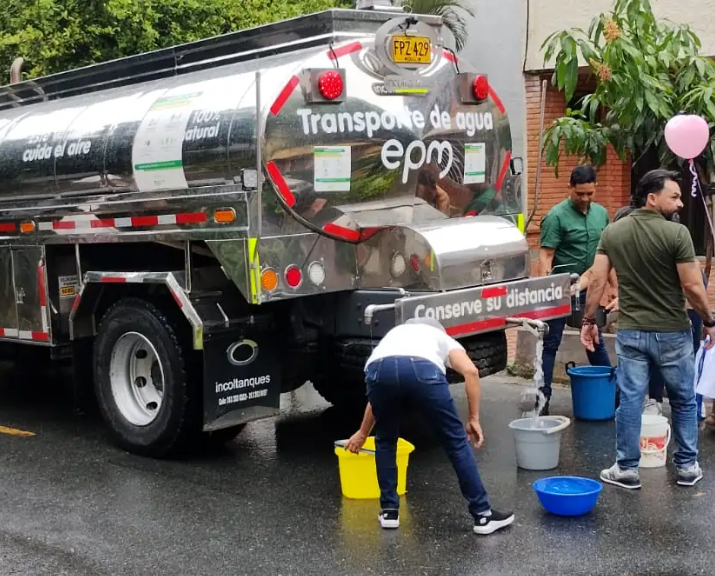 ¡Este fin de semana se va el agua! Verifique si su barrio está programado y siga las recomendaciones de EPM