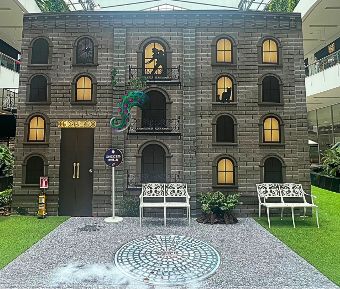 ¿Ya viviste la experiencia retro del Edificio X en El Tesoro?