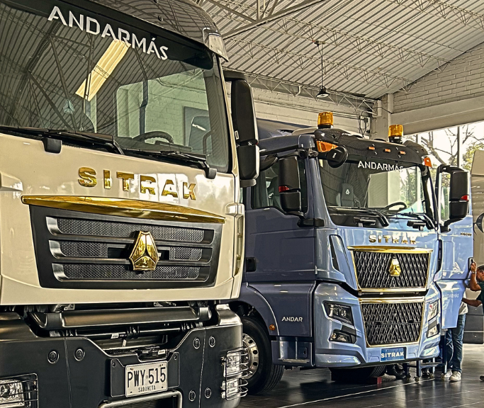 SITRAK llega a Antioquia para mover carga pesada