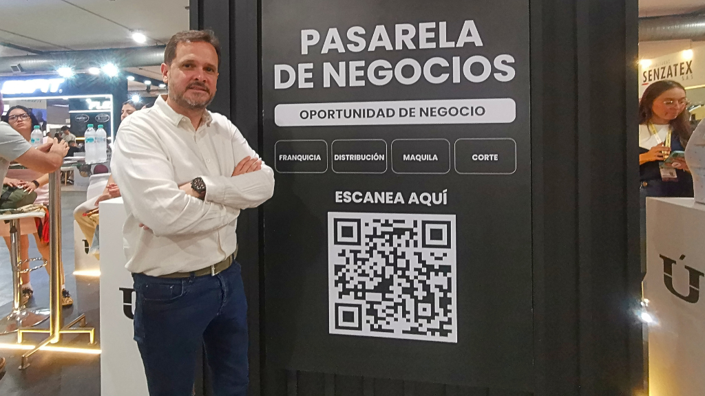 Alfonso Bernal, gerente general de Mundo Único, durante Colombiamoda 2026