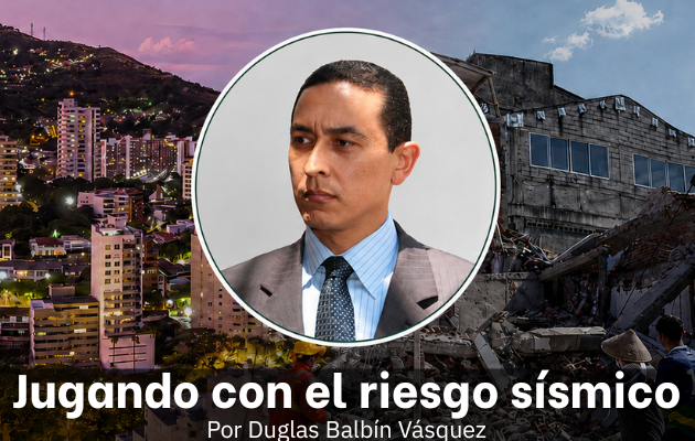 Duglas Balbín Vásquez sobre un contraste entre la ciudad de Cali, esplendorosa, y la misma afectada por los daños ocasionados por el terremoto de agosto de 2026.