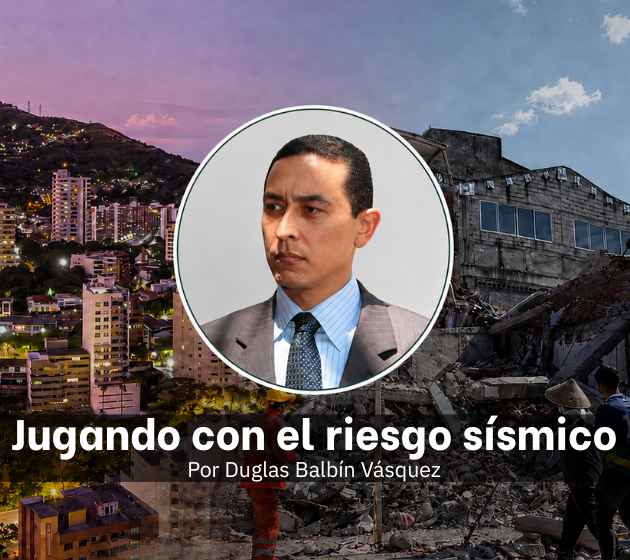 Duglas Balbín Vásquez sobre un contraste entre la ciudad de Cali, esplendorosa, y la misma afectada por los daños ocasionados por el terremoto de agosto de 2026.