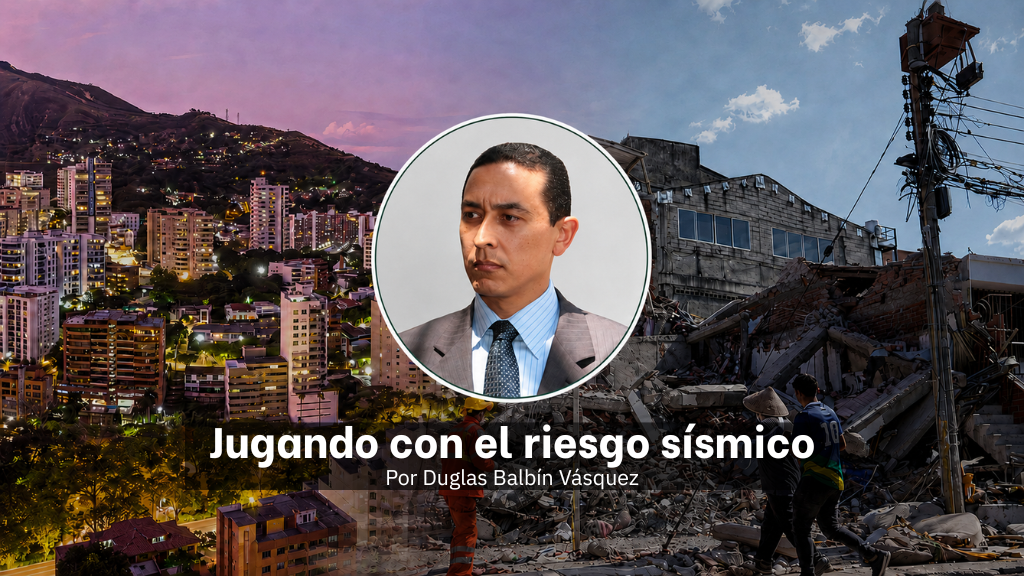 Duglas Balbín Vásquez sobre un contraste entre la ciudad de Cali, esplendorosa, y la misma afectada por los daños ocasionados por el terremoto de agosto de 2026.
