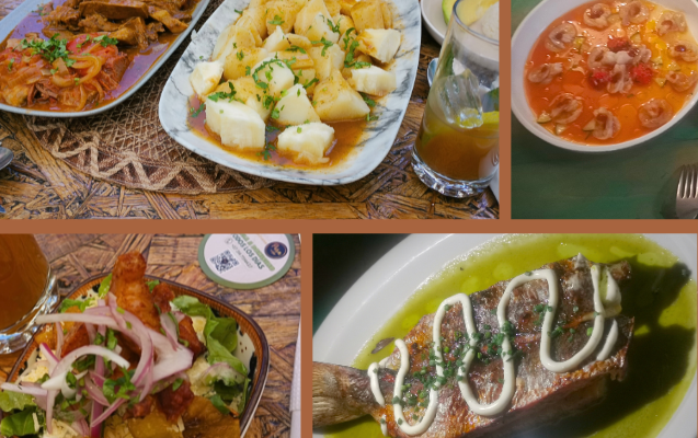 Platos de Pura Vida y Mar y Fuego, restaurantes de la guía Medellín Sí Sabe