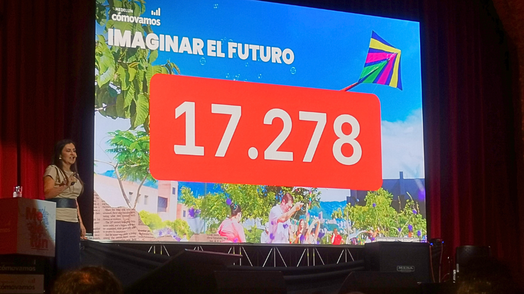 Mónica Almonacid presenta la cifra de 17.278 niños y niñas nacidos en Medellín durante 2025