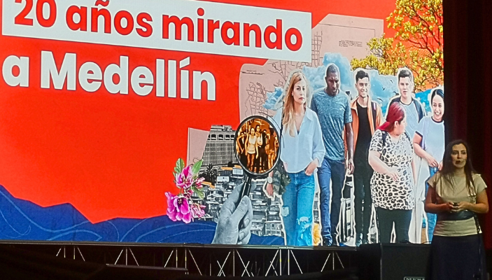 Mónica Almonacid presenta el balance de los 20 años de Medellín Cómo Vamos