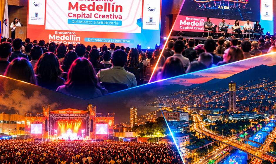 Encuentro Medellín Capital Creativa, animación, videojuegos, entretenimiento y panorama de Medellín