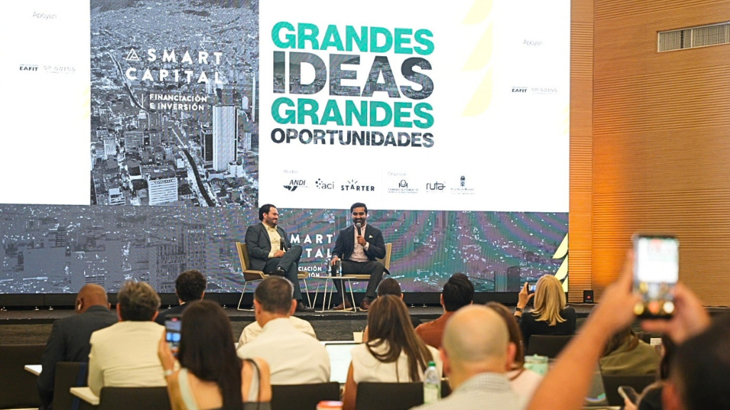 Smart Capital 2026 reúne a empresarios e inversionistas en Medellín para impulsar startups.